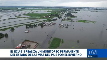 Deslizamientos y daños en la calzada afectan la movilidad en distintas zonas del país, según el reporte del ECU 911. Un reportaje de Ismenia Solórzano
