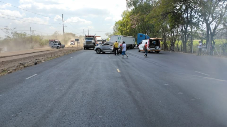 Fatal siniestro de tránsito en autopista de Guatemala
