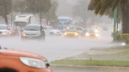 Fuertes lluvias cayeron sobre Quito la tarde de este martes 17 de marzo de 2026.