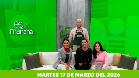 Mira el capítulo de esTAmañana del martes 17de marzo del 2026. Un magazine diferente y entretenido, con contenido de calidad. De lunes a viernes, de 09:30 a 12:00.
