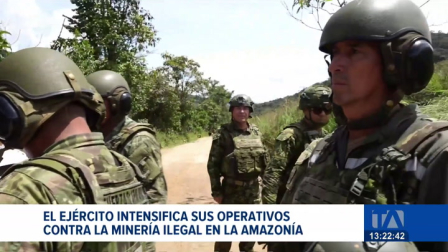 Operativos en Zamora Chinchipe y Morona Santiago dejan como resultado la inhabilitación de bocaminas. Un reportaje de Carlos Sacoto