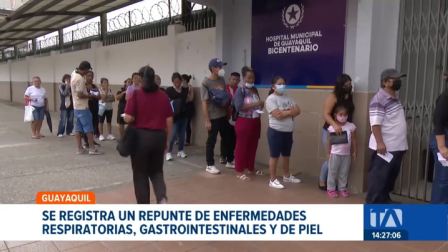 El incremento de pacientes con problemas gastrointestinales y de piel también preocupa a los especialistas, quienes piden reforzar medidas de prevención. Un reportaje de Jazmín Solís