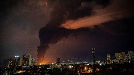 Irán lanzó ataques contra las instalaciones energéticas en el Golfo, incluido un complejo petrolero en Bairen.