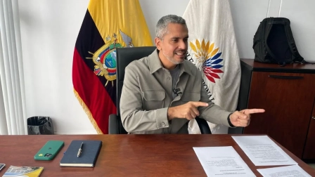 El asambleísta Raúl Chávez es presidente del Movimiento Reto, cercano a Revolución Ciudadana.