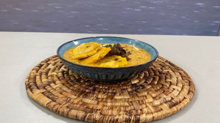 Este jueves 19 de marzo del 2026 preparamos sopa de patacón, junto al chef Felipe Campana.