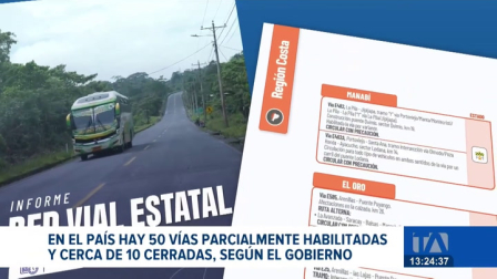 La vía Cuenca - Molleturo - El Empalme tendrá un presupuesto de USD 22 millones para su rehabilitación. Un reportaje de Bernarda Cevallos