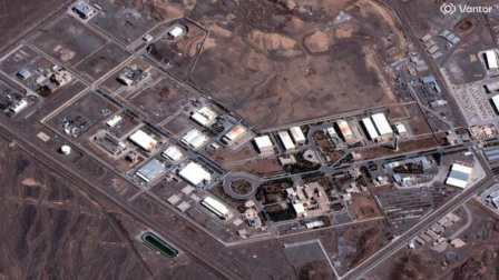 Estados Unidos e Israel atacaron la instalación nuclear iraní de Natanz.