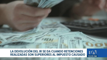 Contribuyentes que optan por este mecanismo reciben sus valores con rapidez. Los tiempos de espera aumentan si se solicita el pago en efectivo. Un reportaje de Bernarda Cevallos