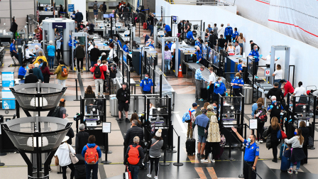 Seguridad en aeropuerto de EE.UU.