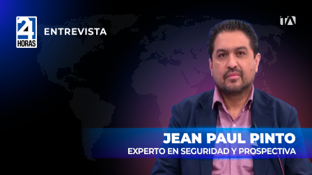 'Cinco detenciones clave bastan si hay inteligencia', Jean Paul Pinto sobre el estado de excepción y toque de queda en Ecuador