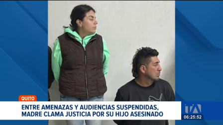 Una mujer pide celeridad judicial ante amenazas y retrasos. Los sospechosos del crimen son la hermana de la víctima y otro ciudadano. Un reportaje de Gustavo Jaramillo