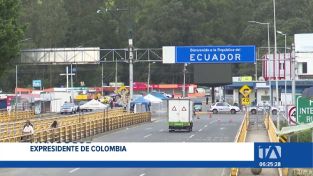 Iván Duque, expresidente colombiano, critica duramente la gestión de seguridad actual y se pronunció ante los conflictos binacionales. Un reportaje de Ericka Vera