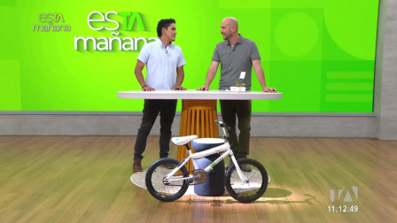 Juan Arias, presidente del Proyecto ´una Bici Una sonrisa´ nos mueve a realizar la donación de bicicletas usadas, su propósito es arreglarlas y que beneficien a alguien más.