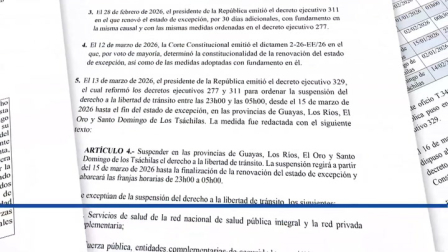 La máxima instancia judicial dispuso que la prestación de servicios esenciales no puede suspenderse pese a las restricciones de movilidad vigentes en el país. Un reportaje de Carlos Sacoto