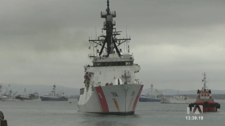 La Marina salvadoreña salvó a los pescadores mantenses cuya embarcación se incendió a inicios de mes; la Armada Nacional coordina su pronto retorno.