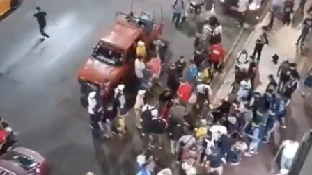 Balacera a la altura del Malecón en Guayaquil