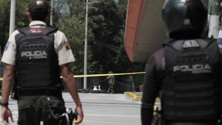 Seis policías fueron detenidos en flagrancia en Guayas.