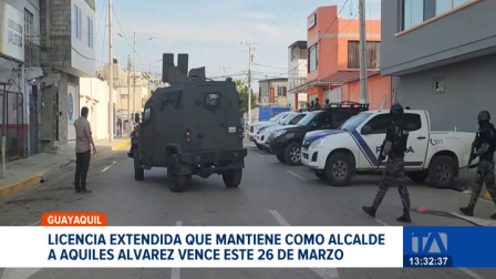 El 26 de marzo termina el permiso solicitado por el burgomaestre mientras cumple prisión; el Concejo Cantonal aún no recibe un nuevo pedido de extensión. Un reportaje de Carlos Sacoto