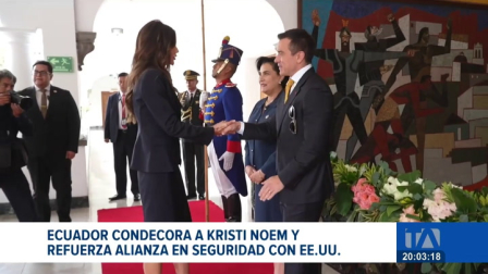 La enviada especial de EE.UU. reafirmó que el "Escudo de las Américas" busca erradicar cárteles, terrorismo e inmigración ilegal en la región. Un reportaje de Maria Gracia Chacón