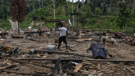 Campesinos aterrorizados por bombardeos antinarco de Ecuador