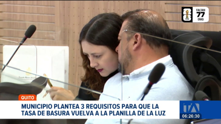 El Gobierno presentó tres condiciones Municipio para que el cobro de la tasa de recolección de basura retorne a la planilla de luz. Un reportaje de Nathalie Jiménez