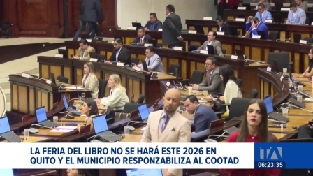 Se confirmó que el Municipio no organizará la Feria del Libro este 2026. El Viceministerio de Cultura cuestionó la decisión. Un reportaje de Brigette Mancheno