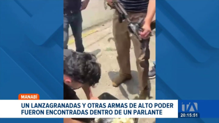 El armamento tenía como destino la provincia de Manabí; la Policía interceptó el envío camuflado en equipos de sonido y compresores de aire. Un reportaje de Catalina García