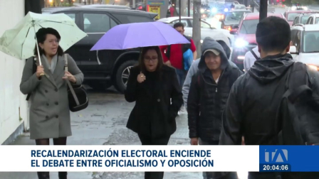 Mientras ADN respalda la medida del CNE, la Revolución Ciudadana denuncia una supuesta estrategia arbitraria para favorecer al oficialismo. Un reportaje de María Gracia Chacón