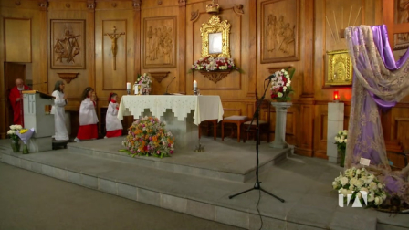 Misa del domingo 29 de marzo del 2026, con el padre Allan Mendoza, desde la Capilla La Dolorosa del colegio San Gabriel de Quito.