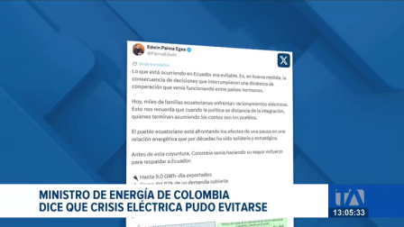 El gobierno colombiano señala que la falta de previsión y la interrupción de la cooperación agravaron el escenario; expertos urgen retomar la compra de energía al vecino país.