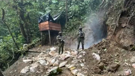 Personal militar participó en el operativo en Santo Domingo de los Tsáchilas.