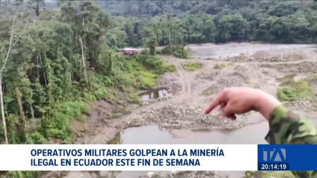 Operaciones militares lograron desmantelar infraestructura e incautar maquinaria pesada; el impacto económico supera los 3,5 millones de dólares. Un reportaje de Belén Merizalde