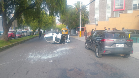 siniestros de tránsito en Quito este lunes 30 de marzo