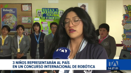 Estudiantes representarán a Ecuador en el concurso "Ciencia en Acción" con un proyecto tecnológico para mejorar la vida de niños con autismo. Un reportaje de Nathalie Jiménez