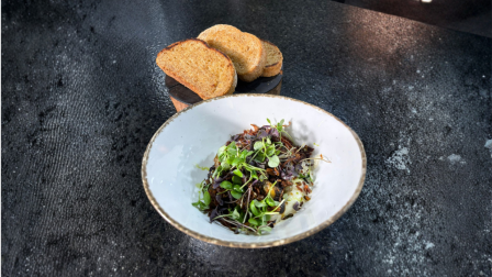 Este lunes 30 de marzo del 2026 preparamos burrata con alcachofas, junto al chef Felipe Campana.