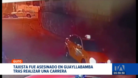 El taxista aceptó una carrera en la "Y" de Cusubamba y su cuerpo fue abandonado en el sector de Chaquibamba, en la vía pública. Un reportaje de Gustavo Jaramillo.