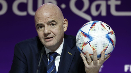Gianni Infantino, presidente de la FIFA.