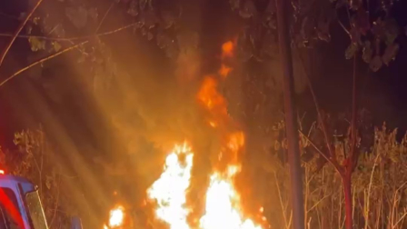 Un voraz incendio se registró la noche del martes 31 de marzo del 2026.