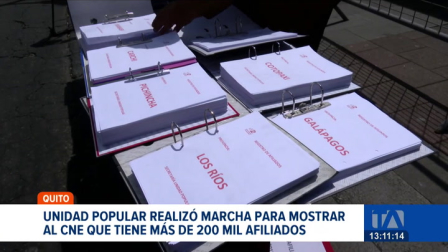 La RC dialoga con otros partidos mientras enfrenta su suspensión; por otro lado, Unidad Popular ratificó su participación en las elecciones seccionales. Un reportajde de Lucia Clavijo