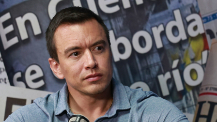 Daniel Noboa habla sobre minería, seguridad y vialidad en Cuenca