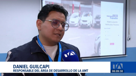 La AMT implementa el sistema en línea para agilizar procesos de matriculación. Gestores de matriculación fueron capacitados. Un reportaje de Juan Miguel Rodríguez