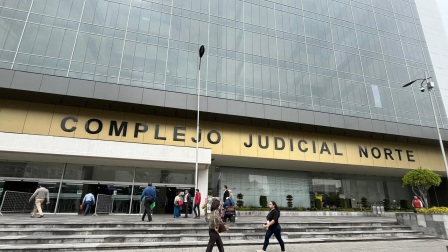 Alerta suspende audiencia en el Complejo Judicial Norte