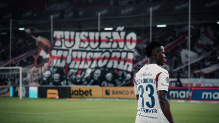 La fotografía que utilizó Liga de Quito para promocionar el partido ante Barcelona