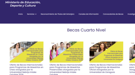 Becas Cuarto Nivel ofertas academicas