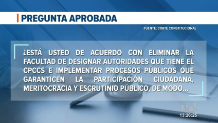 La Corte Constitucional aprobó u nuevo referéndum en el país. Está en manos del presidente emitir el decreto para visibilizar el referéndum. Un reportaje de Carlos Sacoto