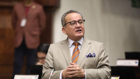 El asambleísta del PSC, Alfredo Serrano, presentó el recurso