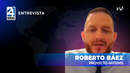 "La misión total es hacer una estación en la Luna y desde ahí ir a Marte" destacó Roberto Báez, ingeniero ecuatoriano parte del proyecto Artemis sobre las futuras misiones espaciales.