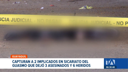 Gracias al seguimiento de cámaras de vigilancia, la Policía logró capturar a dos presuntos responsables del ataque armado de Guayaquil. Un reportaje de Jazmín Solís