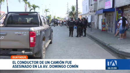 El violento ataque ocurrió en el del Guasmo Sur, Guayaquil. Sujetos armados interceptaron al conductor y acabando con su vida. Un reportaje de Jazmín Solís