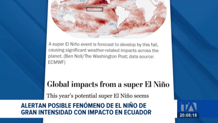 Expertos advierten que el evento climático se desarrollará en los próximos meses con efectos a nivel global; en Ecuador, los especialistas monitorean su evolución para determinar la magnitud de las afectaciones.